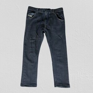 Diesel Industries Krooley Sweatpants Jeans Mens 32 Dark Wash Skinny Stretch